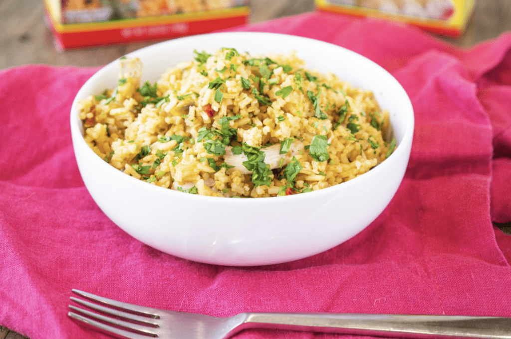 Chicken & Rice (Arroz con Pollo) - Easy Dinner | La Preferida